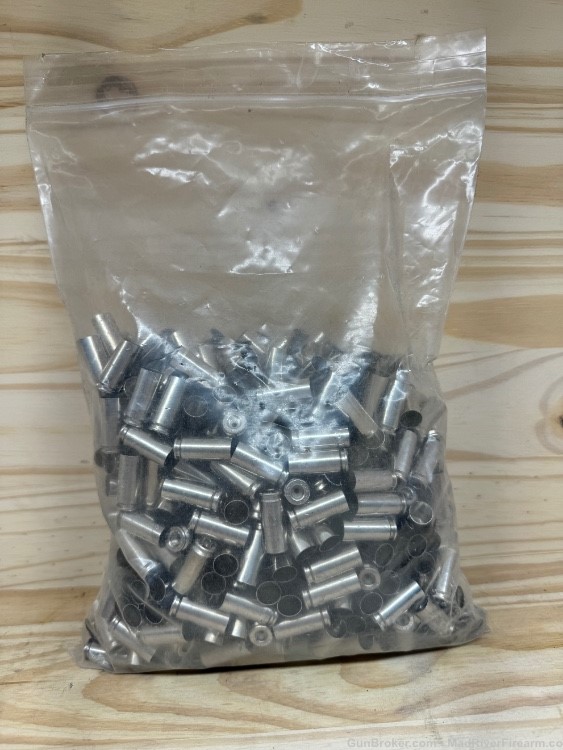 500 PCS NEW SIG SAUER 10mm NICKLE PLATED BRASS-img-0
