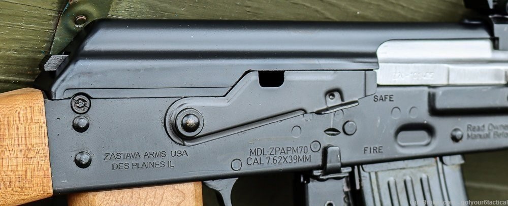 Zastava ZPAPM70 7.62X39 AK-47 Rifle BULGED TRUNNION 1.5MM Listing for 2 -img-3