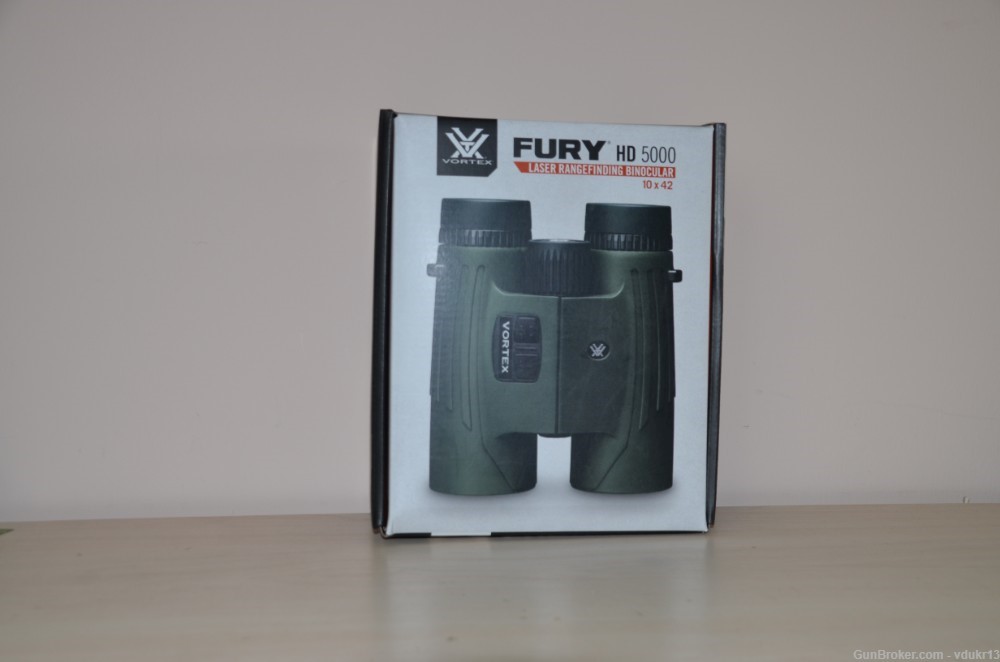 Vortex Optics Fury HD 5000 10x42 Laser Rangefinding Binoculars-img-0