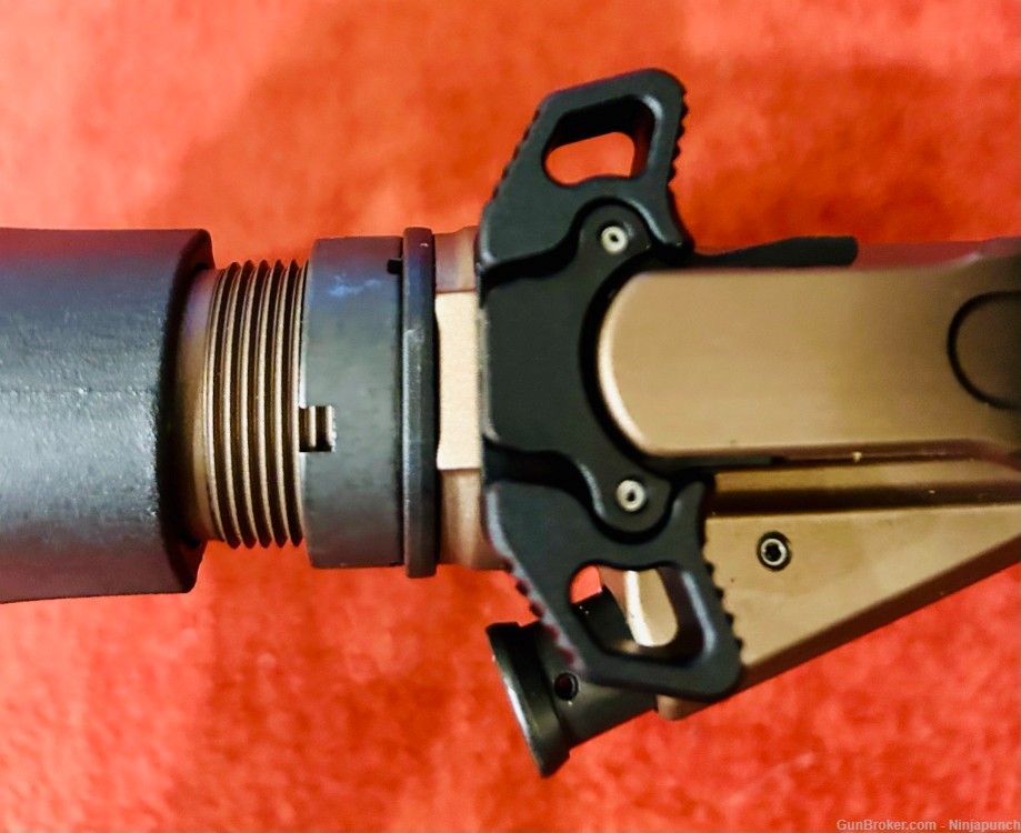 Custom AR15 M4E1- Kodiak Brown Anodized -img-3
