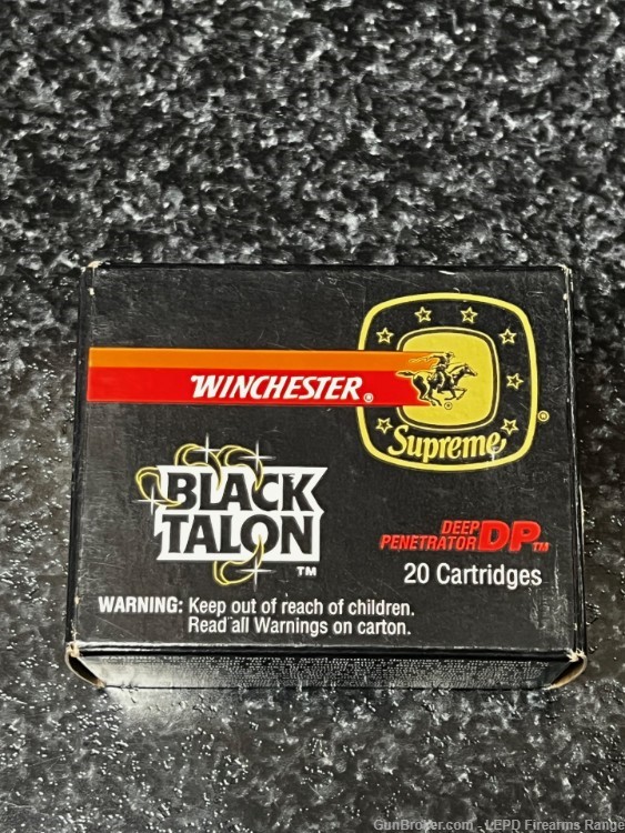 Winchester Black Talon 45ACP 230gr. SXT 20rd boxes-img-2