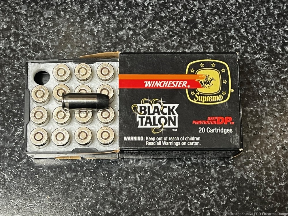 Winchester Black Talon 45ACP 230gr. SXT 20rd boxes-img-1