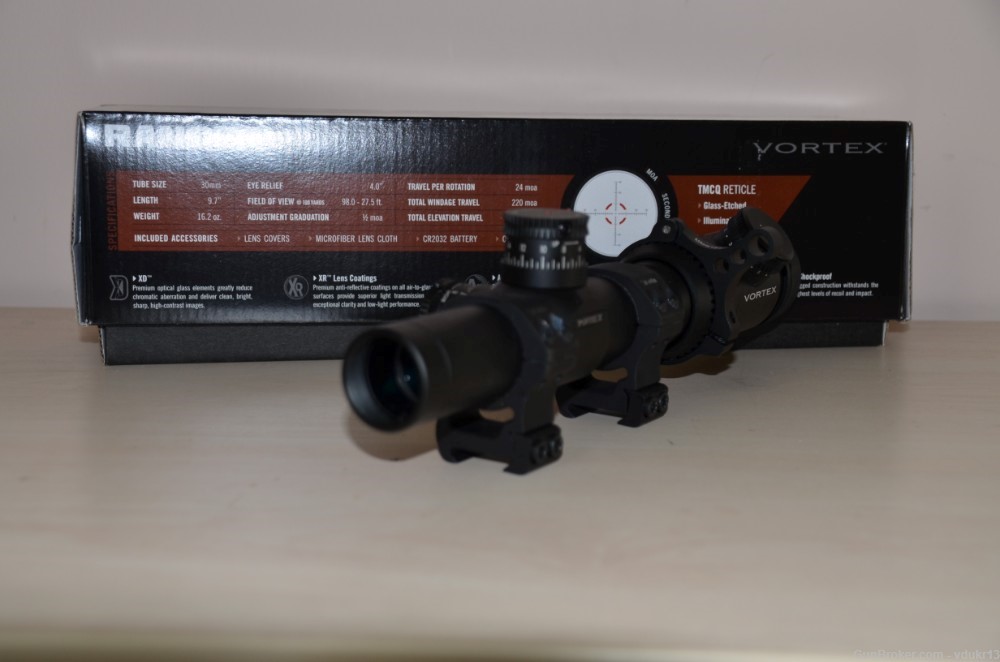 Vortex Optics Ranger 1-4x24 Second Focal Plane Riflescope-img-4