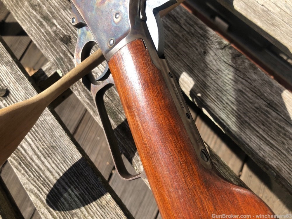Vintage Early Marlin Model 94 Round Barrel Rifle-img-17