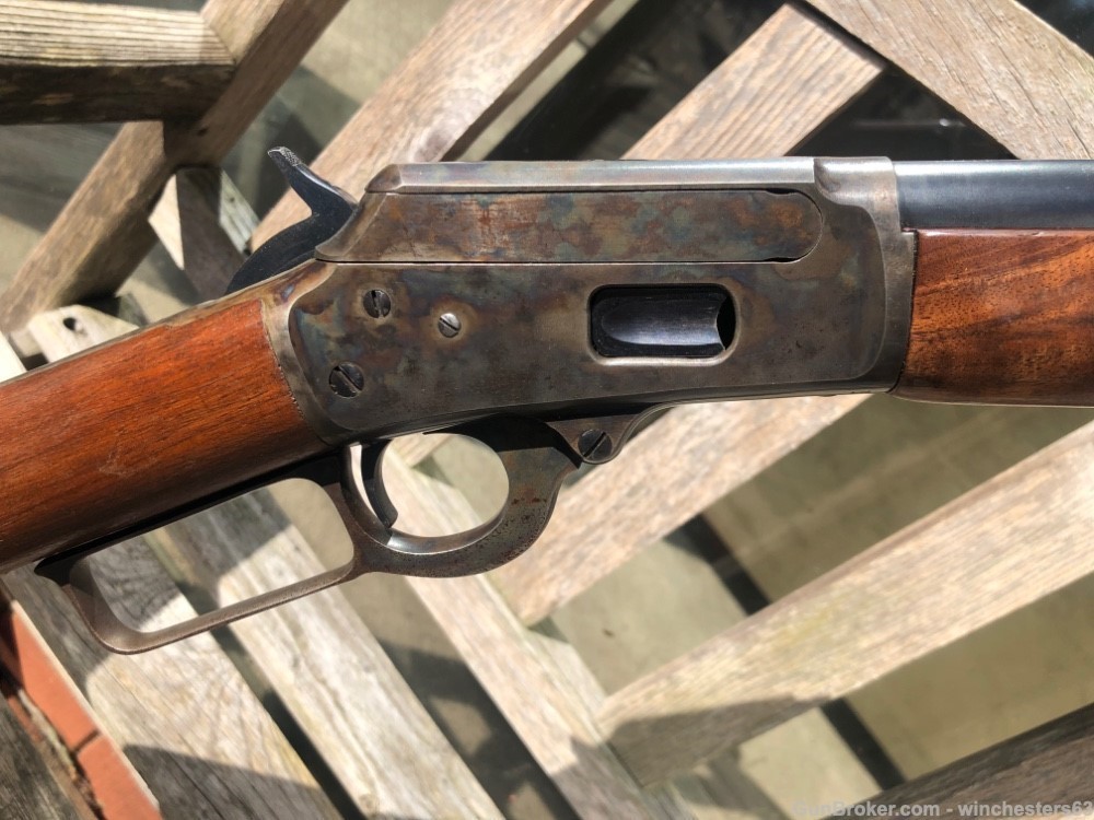 Vintage Early Marlin Model 94 Round Barrel Rifle-img-5