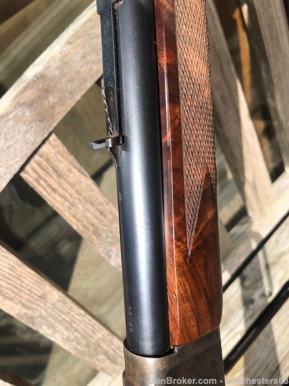 Vintage Early Marlin Model 94 Round Barrel Rifle-img-8