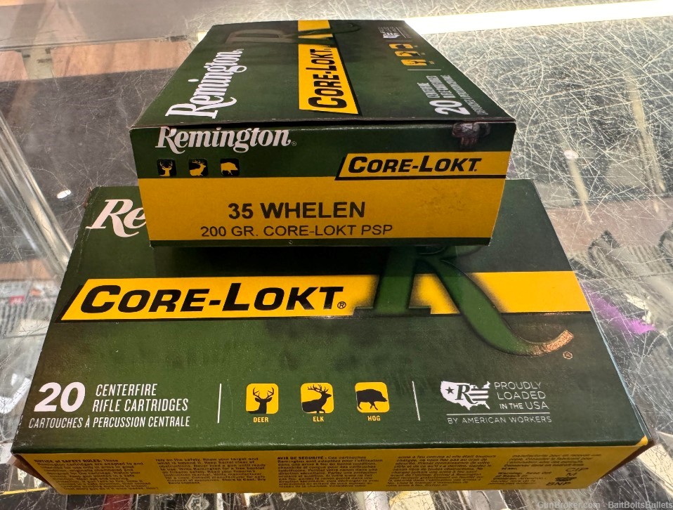 REMINGTON CORE-LOKT 35 WHELEN 2 BOXES 40RDS FAST SHIPPING-img-0