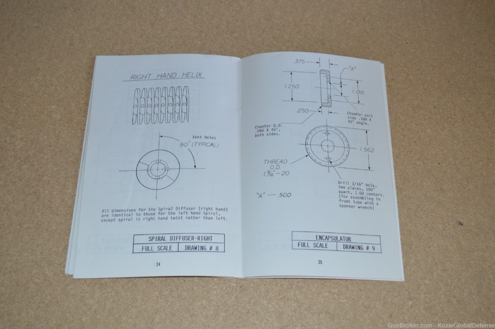 UZI semi-auto & SMG Suppressor Manual-img-2