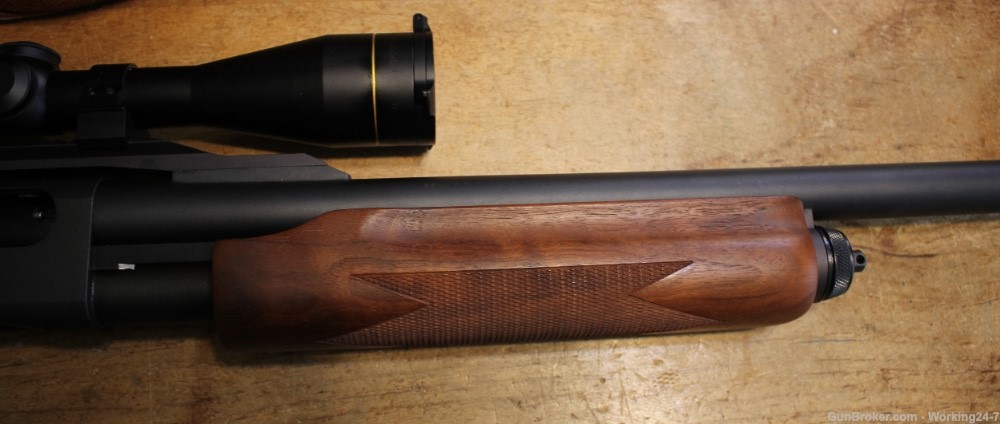 Remington 870 Rifled Pump 12 GA Shotgun w Leupold VX® 3-9x40mm -img-9
