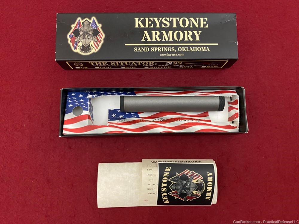 New Keystone Armory Situator SS 22 Monocore Silencer Stainless color-img-0