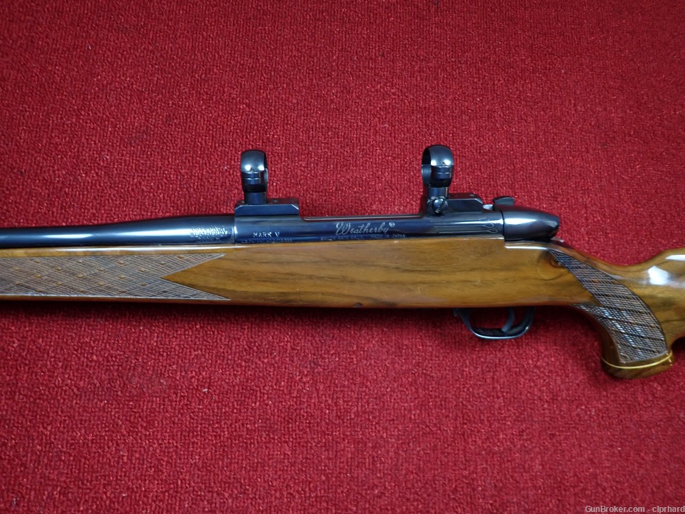 Weatherby Mark V Deluxe 300 Wby Mag 24" Mfg Late 70's-img-12