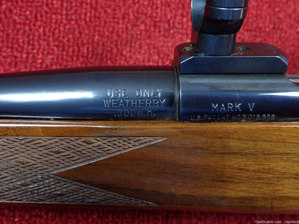Weatherby Mark V Deluxe 300 Wby Mag 24" Mfg Late 70's-img-11