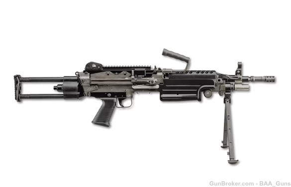 FN M249S FN 249 SAW PARA black 5.56 belt-fed 5.56 NATO belt fed para-img-0