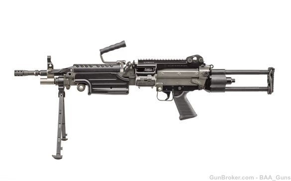 FN M249S FN 249 SAW PARA black 5.56 belt-fed 5.56 NATO belt fed para-img-2