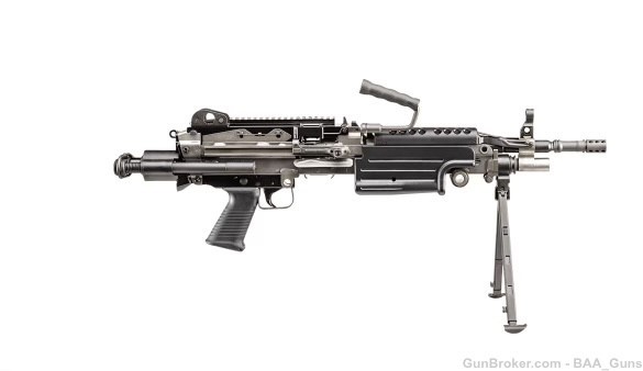 FN M249S FN 249 SAW PARA black 5.56 belt-fed 5.56 NATO belt fed para-img-1