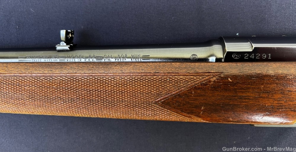 Winchester 88 in .308 Win. 22” barrel. Made in 1956.-img-11