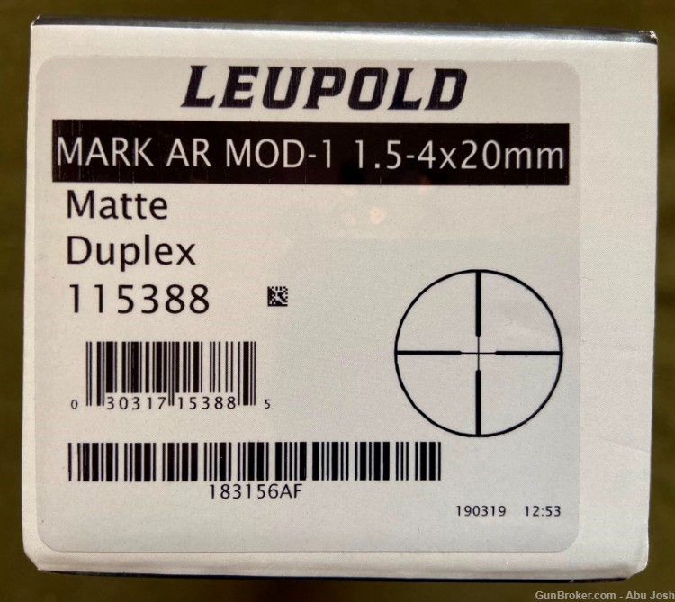 Leupold Mark AR MOD 1 Rifle Scope 1.5-4x20-img-0