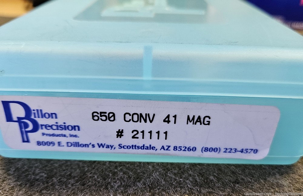 NIB Dillon Conversion Kit for .41 Mag Dillon XL-650/750-img-0