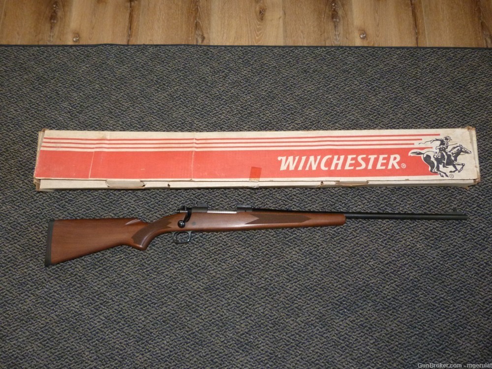 Rare NIB Winchester Model 70 Westerner Rifle 7mm Rem Mag 1981 post pre 64-img-0