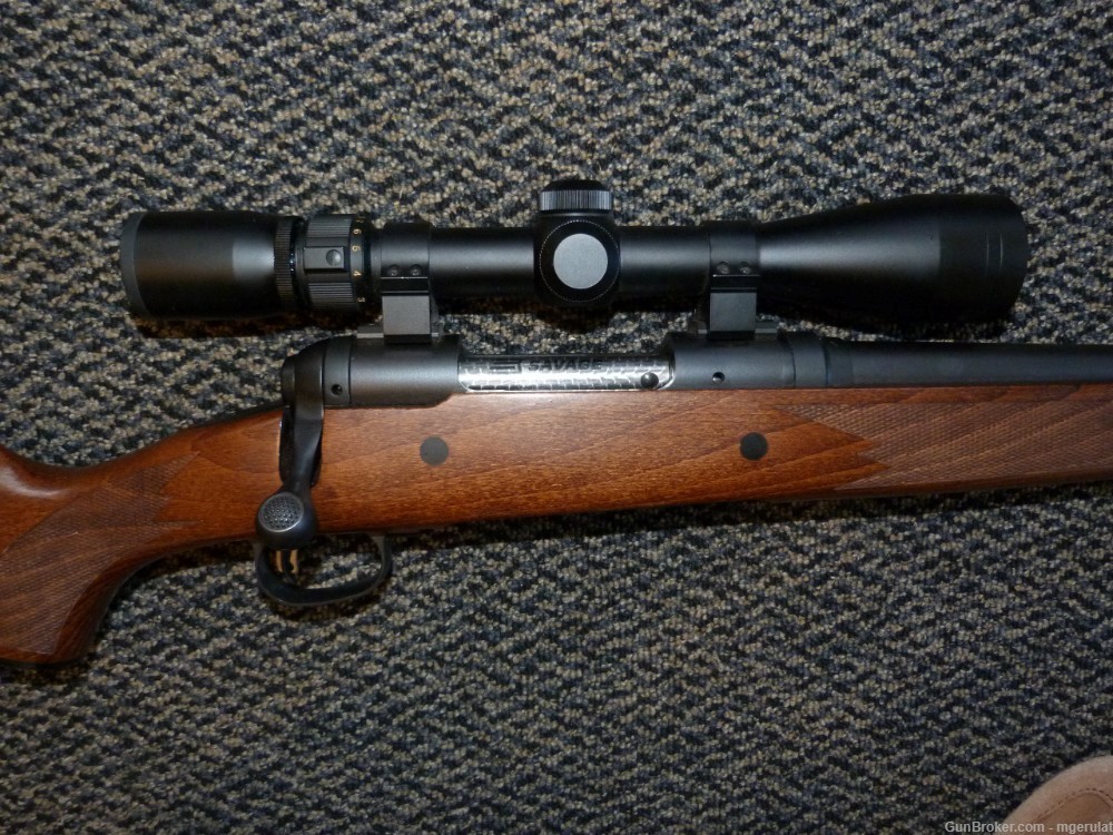 Savage Model 10 Rifle 308 Winchester w Nikon 3-9x40 Scope - As New! 110-img-2