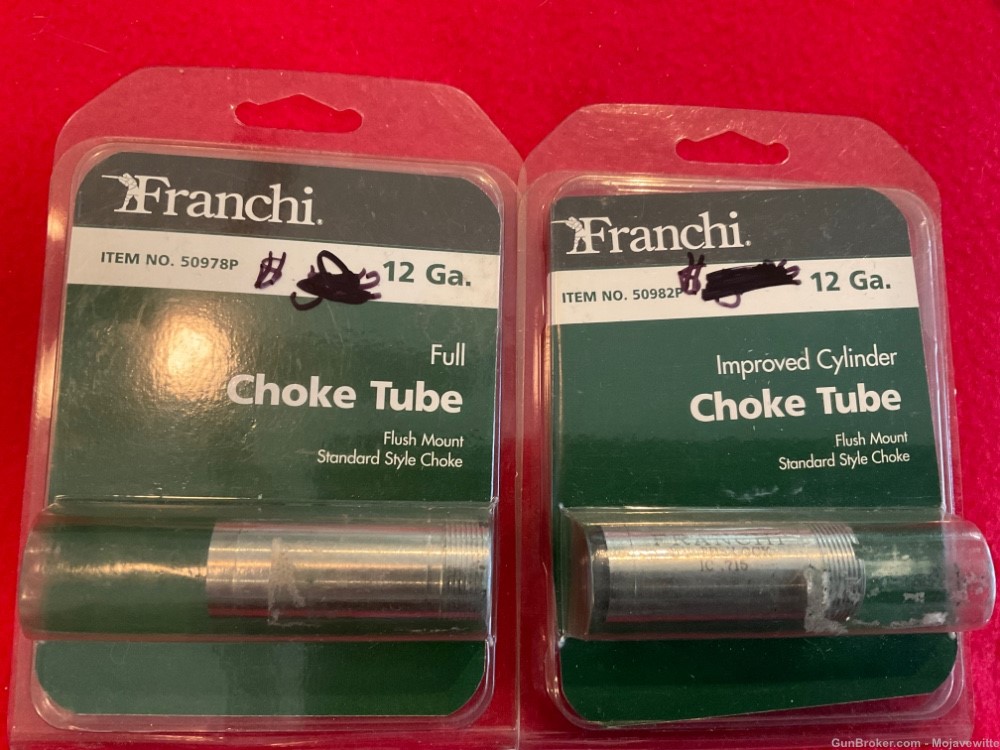 Franchi choke tubes - improved cylinder & full-img-0