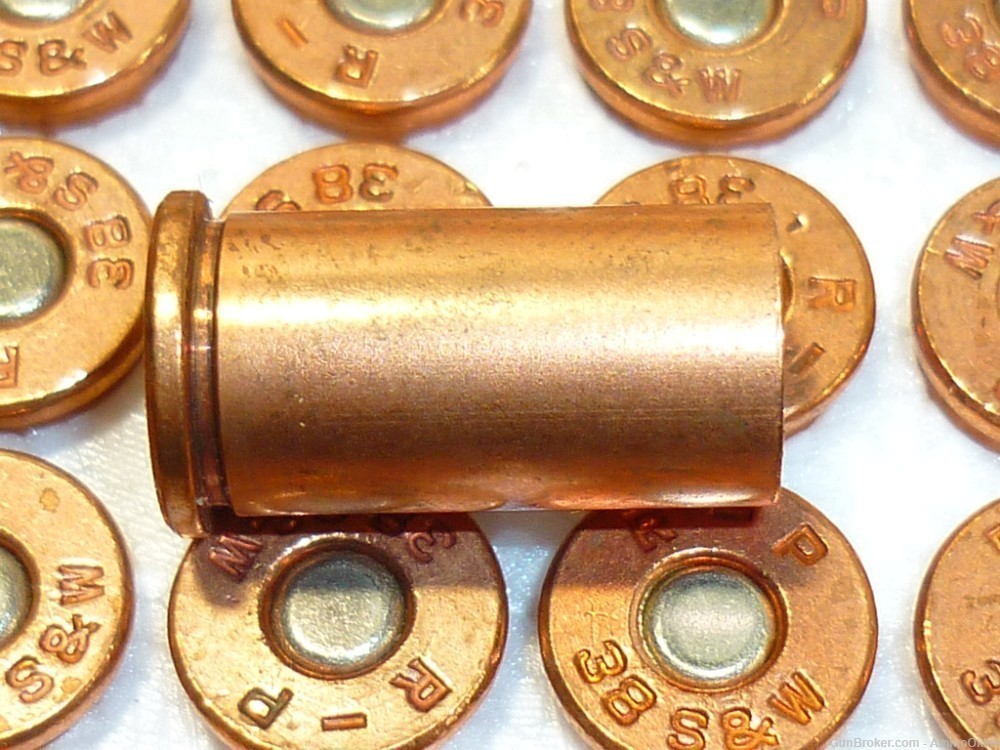 50ct - POSTAL SERVICE PLATED COPPER - 38 S&W - PRIMED CASINGS - 38sw -img-7