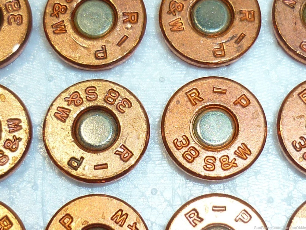 50ct - POSTAL SERVICE PLATED COPPER - 38 S&W - PRIMED CASINGS - 38sw -img-6