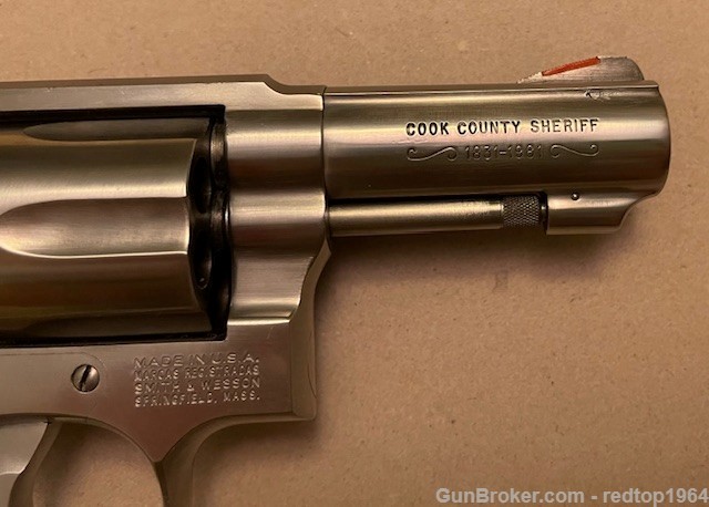 Cook County Sheriff Smith and Wesson Model 65 357 Magnum  -img-3