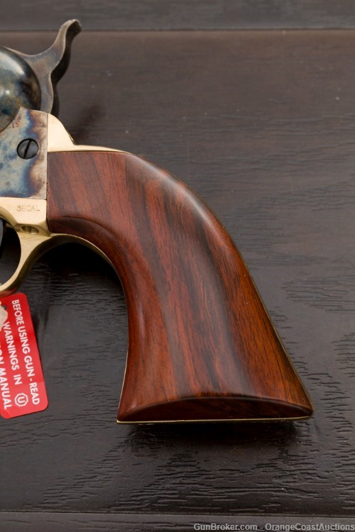 Cimarron 1851 Man With No Name Conversion Revolver .38 Spl 7.5” Uberti LNIB-img-3