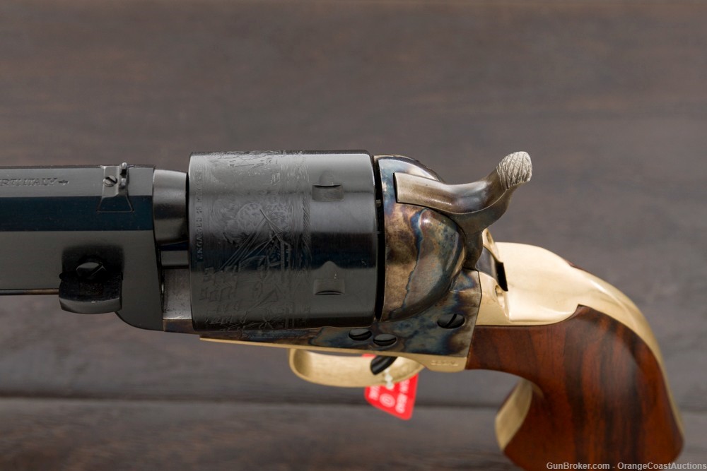 Cimarron 1851 Man With No Name Conversion Revolver .38 Spl 7.5” Uberti LNIB-img-9