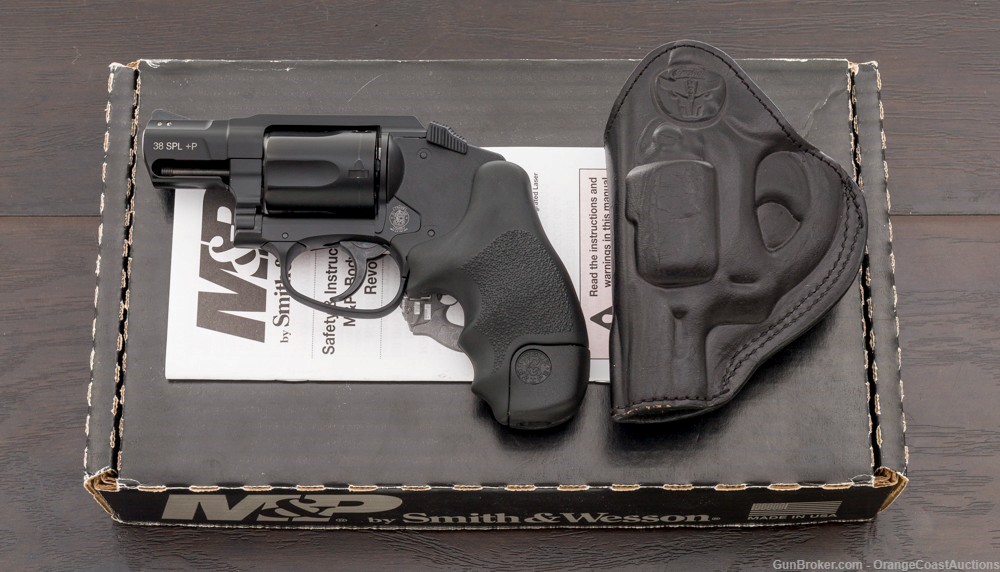 Smith & Wesson M&P Bodyguard 38 Revolver w/CT Laser .38 Spl. 1.9” 12056 PPT-img-0