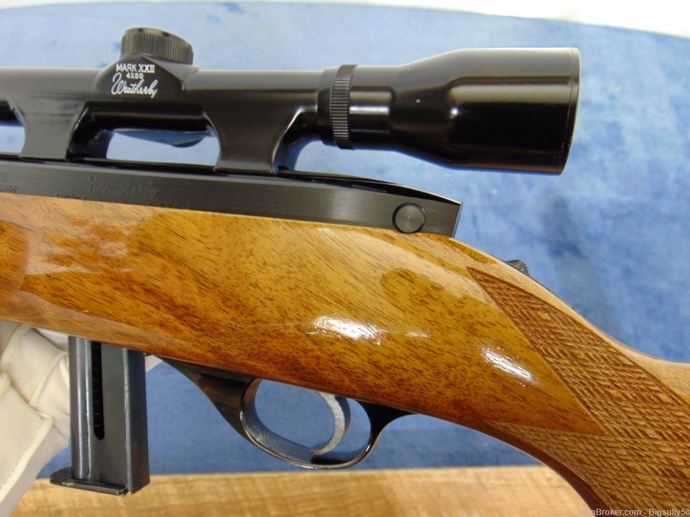 BEAUTIFUL WEATHERBY MARK XXII .22LR MAG FEED JAPAN 1984 *LIKE NEW CONDITION-img-12