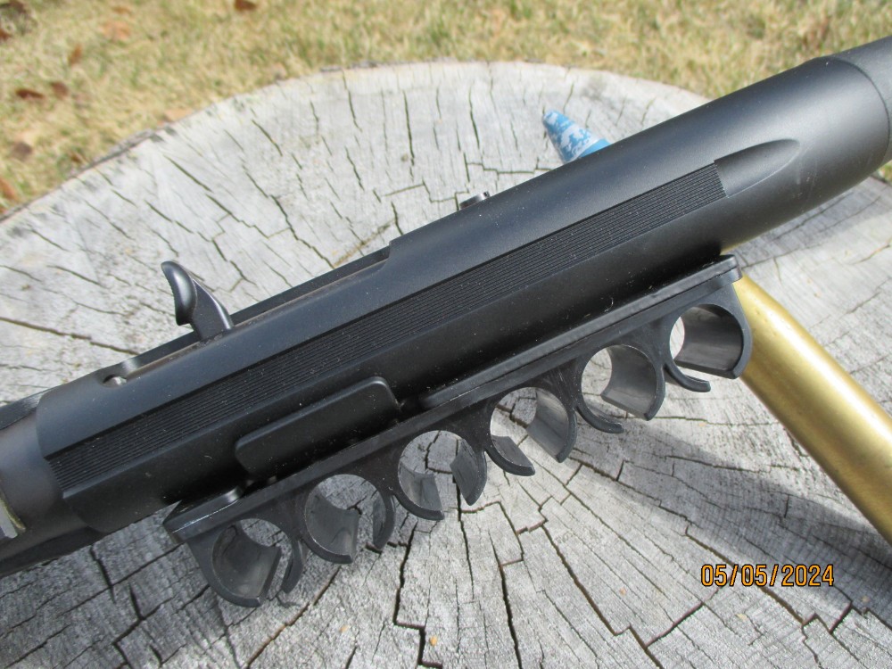 Benelli M-1 Super 90 12ga 20" rifle sights, laser, light, etc. Excellent-img-20