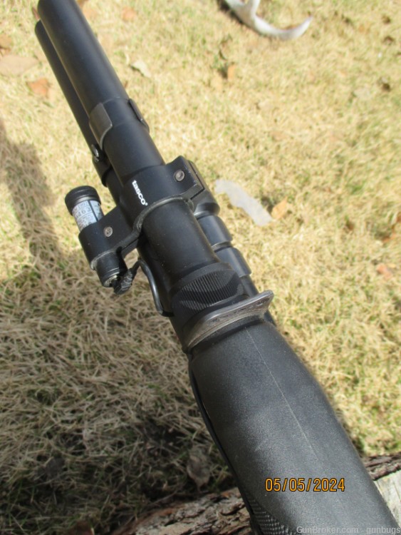 Benelli M-1 Super 90 12ga 20" rifle sights, laser, light, etc. Excellent-img-28