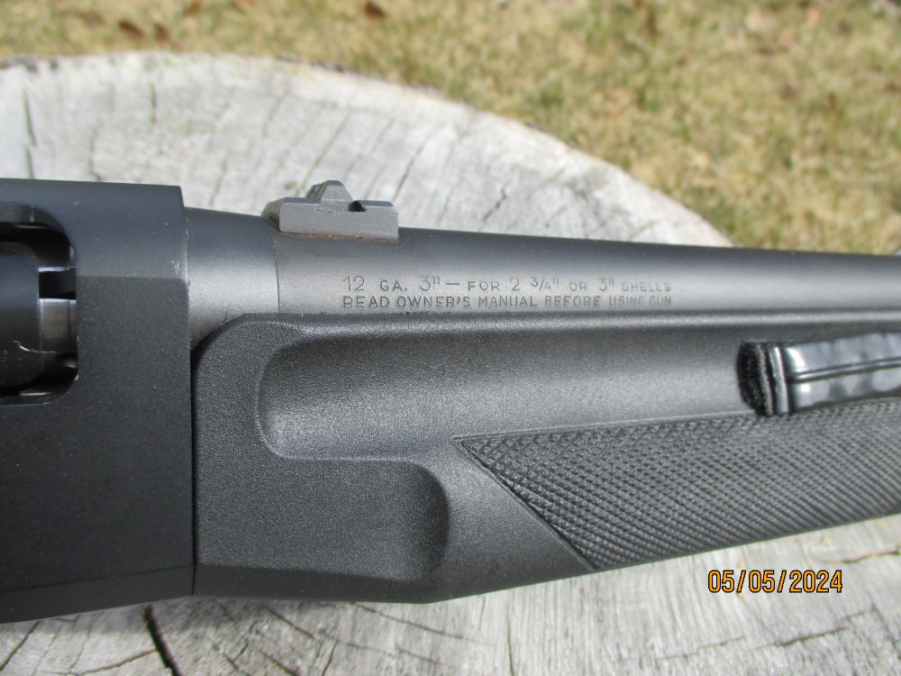 Benelli M-1 Super 90 12ga 20" rifle sights, laser, light, etc. Excellent-img-7