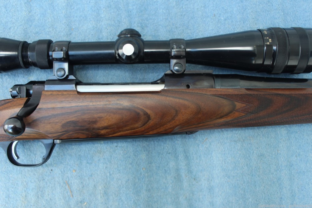 Minty Ruger 77 Custom Exhibition grade  wood stock 300 Weatherby NO SCOPE -img-2