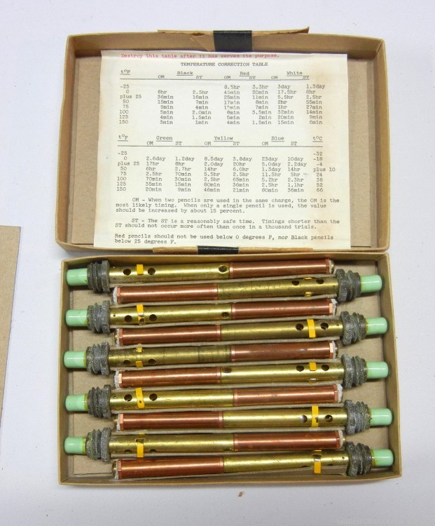 Special Ops CIA Pencil Timer Detonators Box of 10 New -img-1