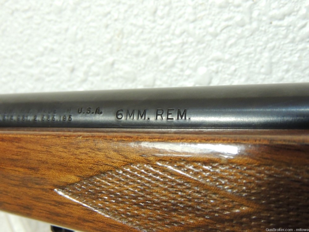 Remington 700 ADL Deluxe Hard to Find 6mm 22” Barrel 1966 Vintage 6 mm Rem-img-12