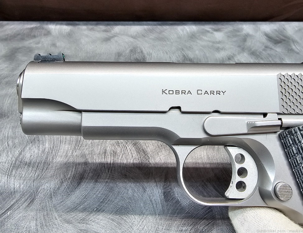 Ed Brown Kobra Carry Custom .45acp Semi-auto Pistol W/Carry Bag NICE -img-2