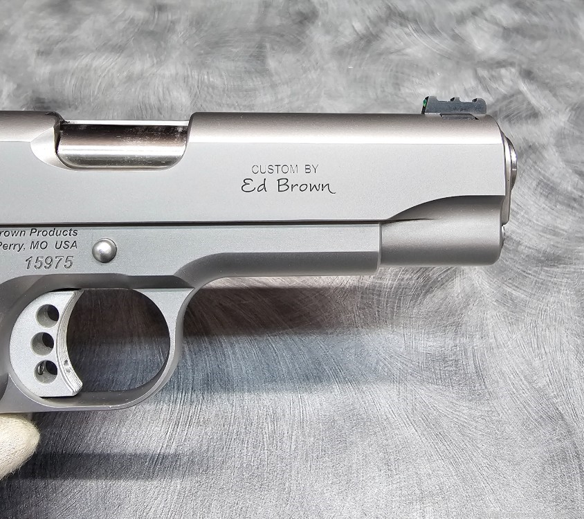 Ed Brown Kobra Carry Custom .45acp Semi-auto Pistol W/Carry Bag NICE -img-5