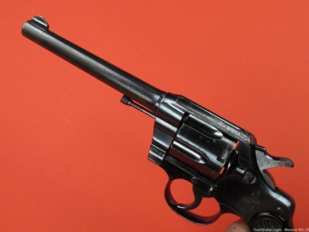 Desirable 1922  6"  Colt Army Special 32-20 WCF LIGHTNING Police Commando-img-6