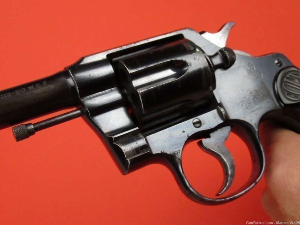 Desirable 1922  6"  Colt Army Special 32-20 WCF LIGHTNING Police Commando-img-15