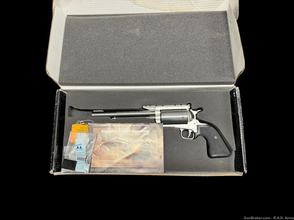 HANDCANNON Magnum Research BFR .500 S&W Magnum 7 1/2” in Original Box -img-1