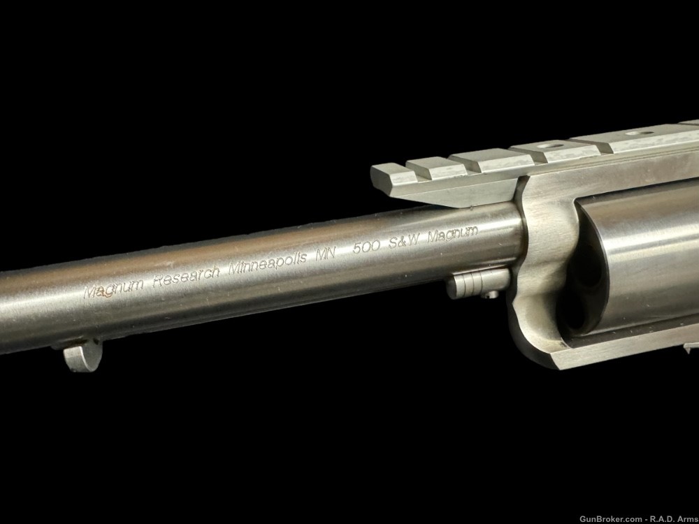 HANDCANNON Magnum Research BFR .500 S&W Magnum 7 1/2” in Original Box -img-6