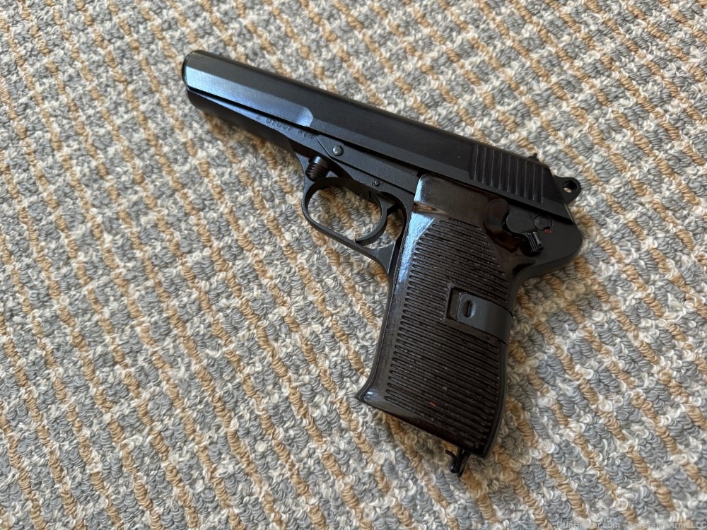 Surplus Czech CZ52 Semi Auto Pistol 7.62x25 Tokarev -img-0