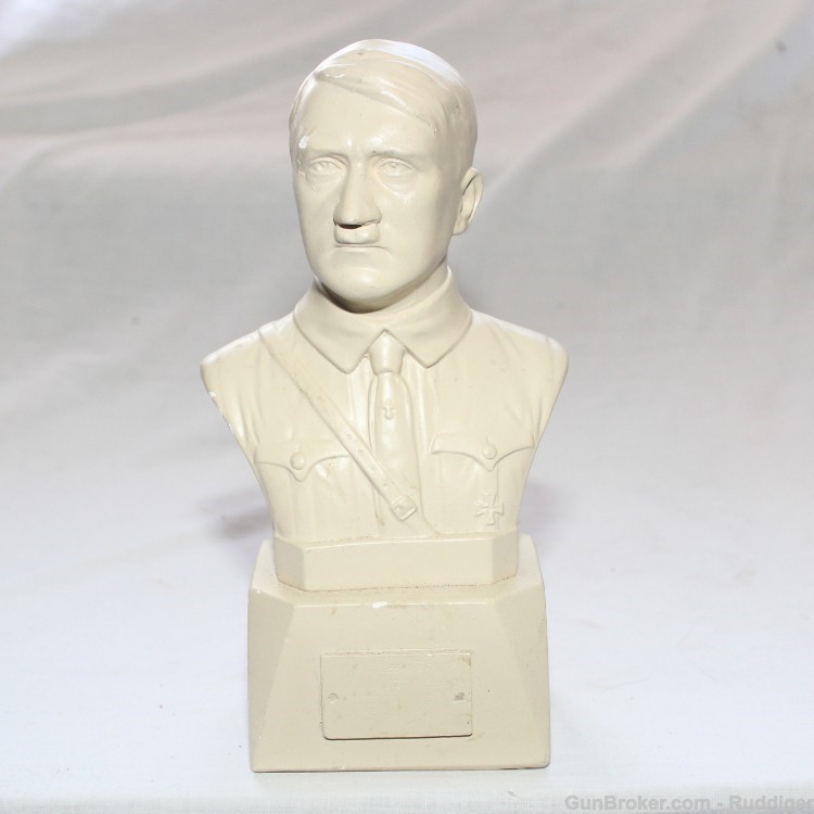 NSDAP WW2 A.H. Adolph Fuhrer Table Bust Statue by Schmidt-Hofer-img-6