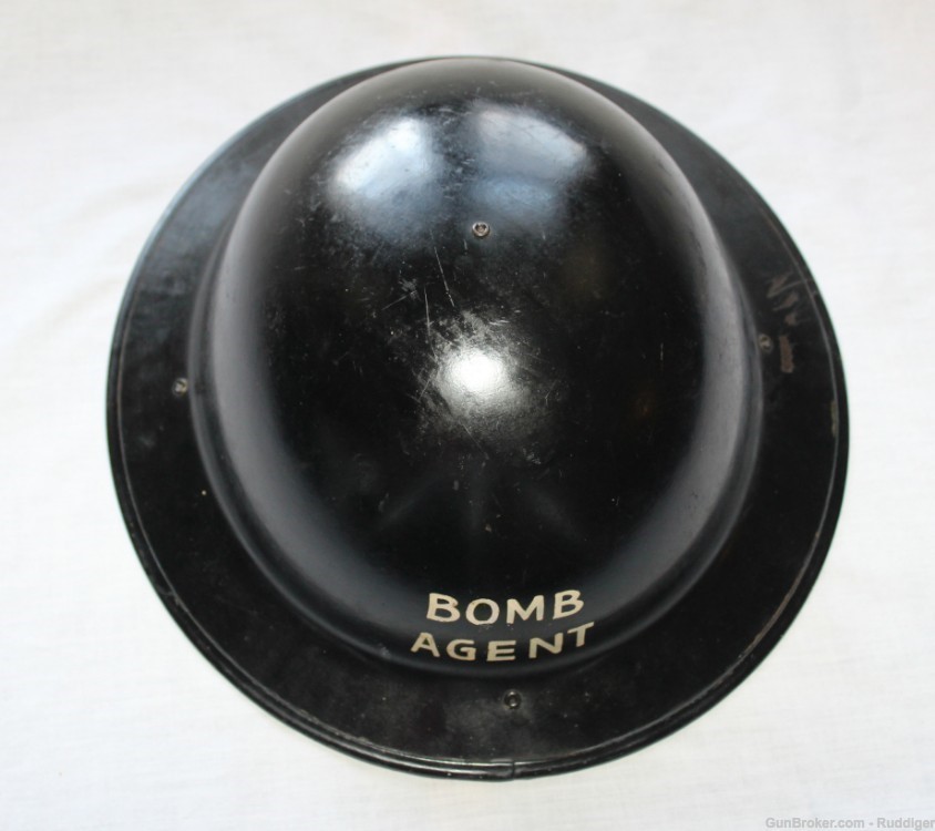 Bomb Agent Civil Defense  Doughboy Tommy M1917  Brodie Helmet-img-3