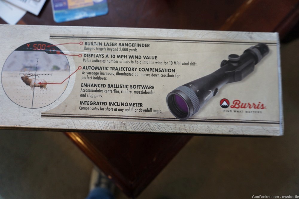 Burris Eliminator IV Laser Scope X96 4-16x50 part # 200133 LNIB-img-5