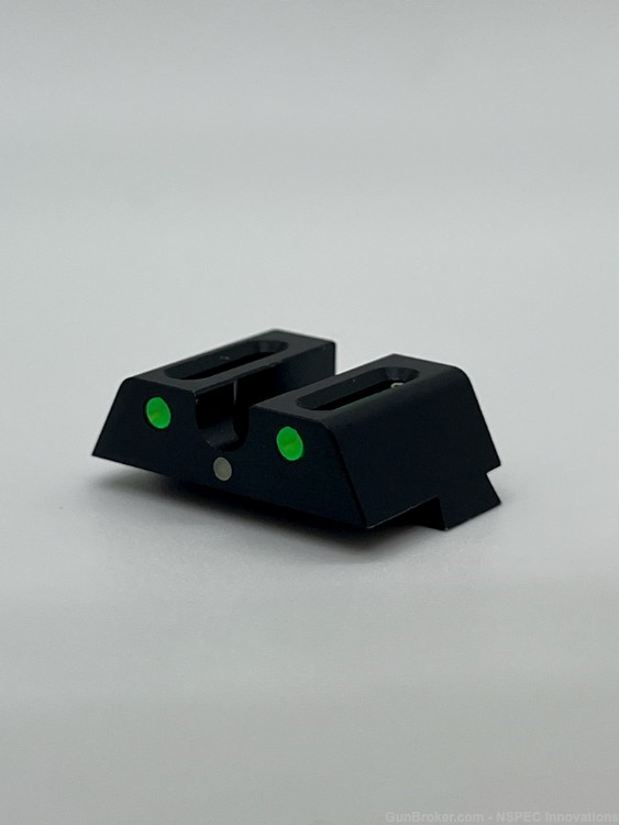 Glock Hybrid Fiber Optic Sights Glock Optic Fiber Rear Sight Front Sight-img-0