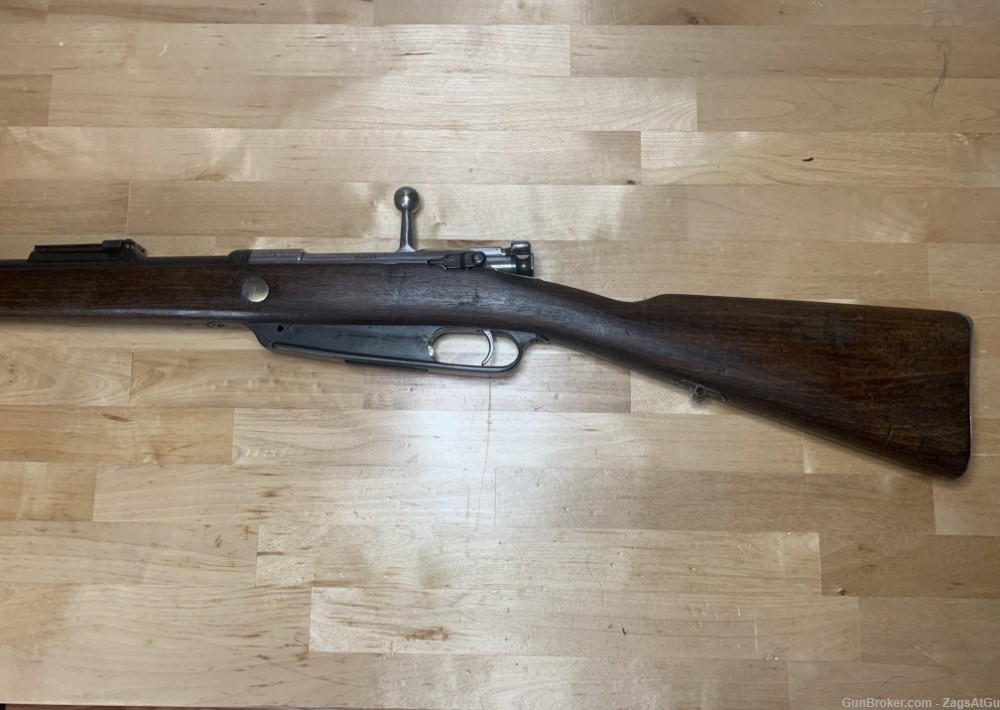 Mauser - 1888 Erfurt - GEW 88 - Mfg. 1890 - Commision Rifle - 8mm -Antique -img-5